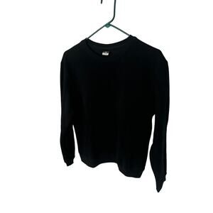 NWOT- ladies Cheetah black sweatshirt size S